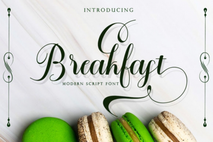 Breakfast Font Download