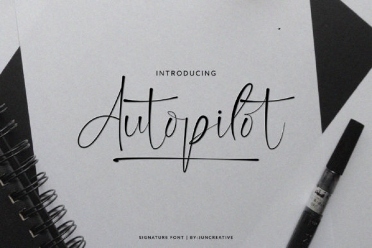 Autopilot Font Download