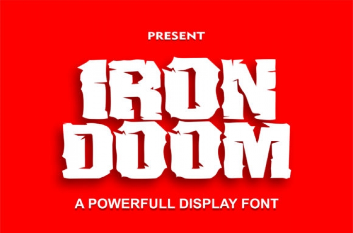 Iron Doom Font Download