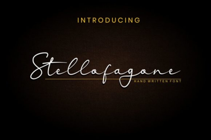 Stellofagone Font Download