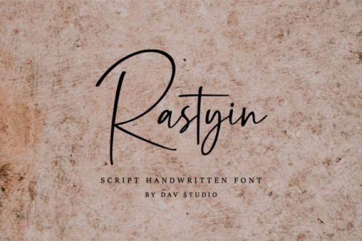 Rastyin Font Download