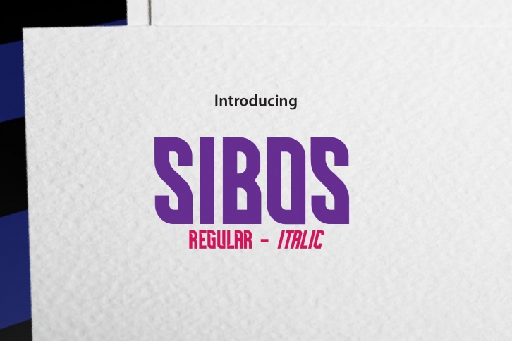 SIBOS Font Download