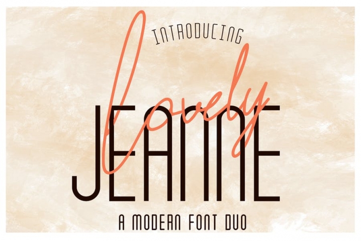 Lovely Jeanne - Script Font Font Download