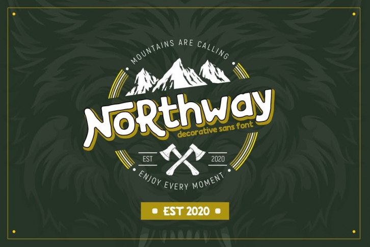 Northway | Vintage Font Font Download