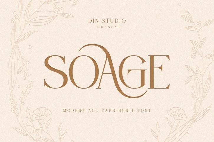 Soage-Modern Sans Serif Font Font Download