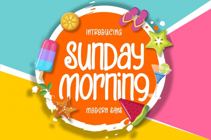 Sunday Morning | Modern Sans Font Font Download