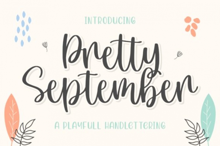 Pretty September Font Download