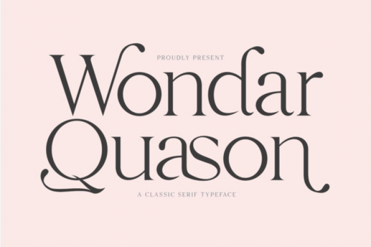 Wondar Quason Font Download