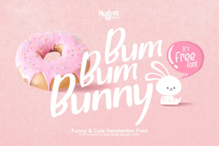 Bum Bum Bunny Font Download