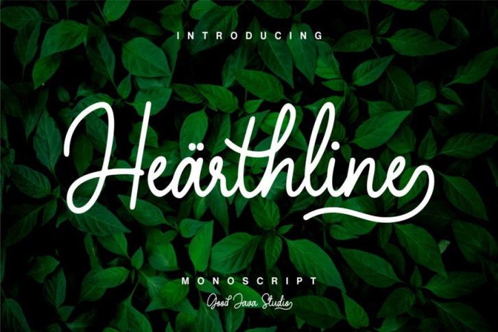 Hearthline Font Download