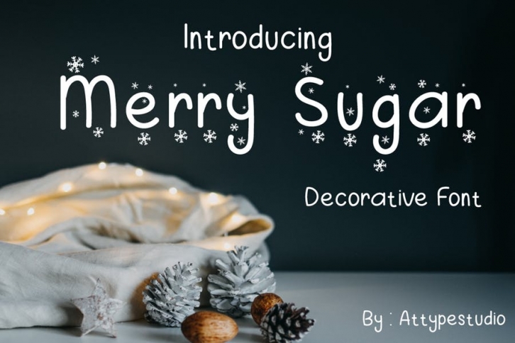 Merry Sugar - Display Font Font Download