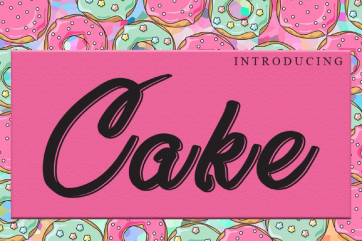 Cake Font Download