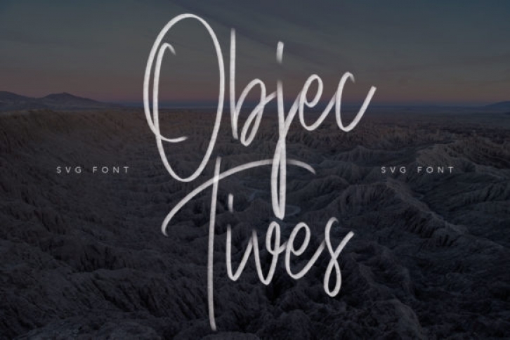 Objectives Font Download