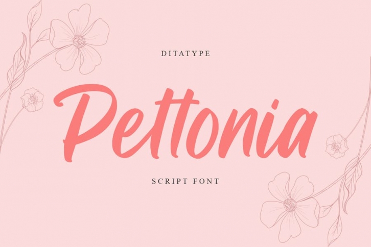 Pettonia Script Font Download