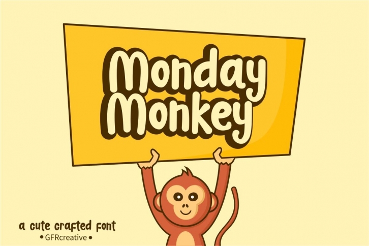 Monday Monkey Font Download