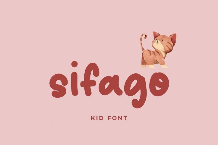 Sifago Kids Display Font Font Download