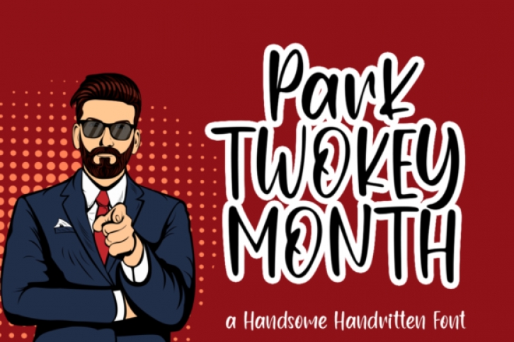 Park Twokey Month Font Download