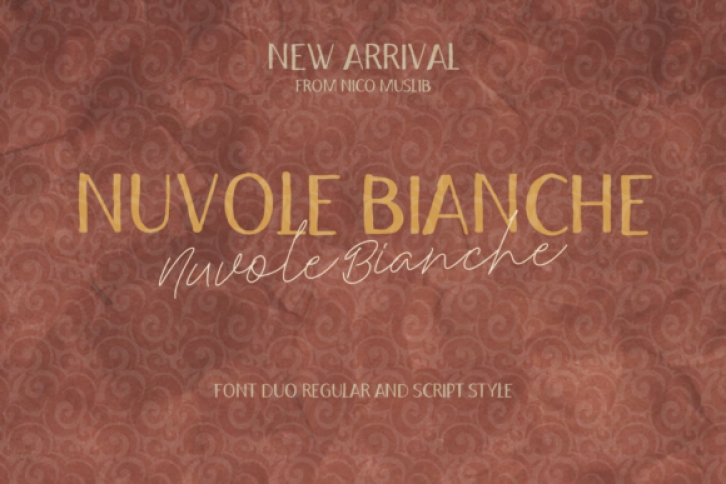 Nuvole Bianche Font Download