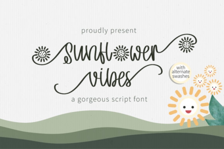Sunflower Vibes Font Download