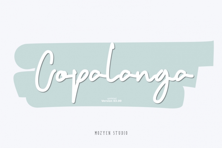 Copalanga 03.00 | Handwritten Script Font Download