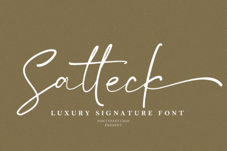 Satteck Font Download