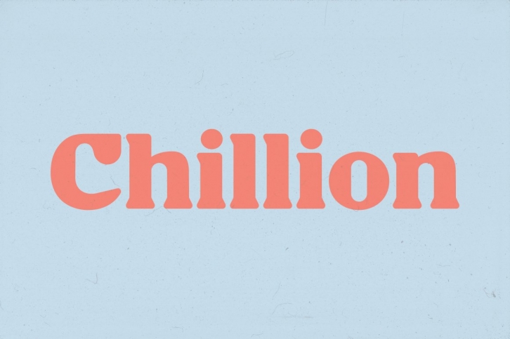 Chillion - Multipurpose Display Font Font Download