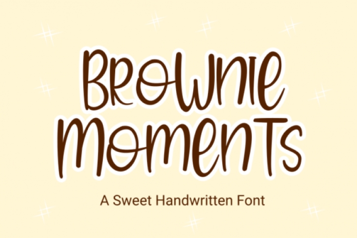 Brownie Moments Font Download