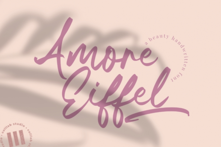 Amore Eiffel Font Download