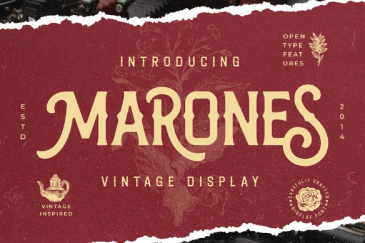 Marones Font Download