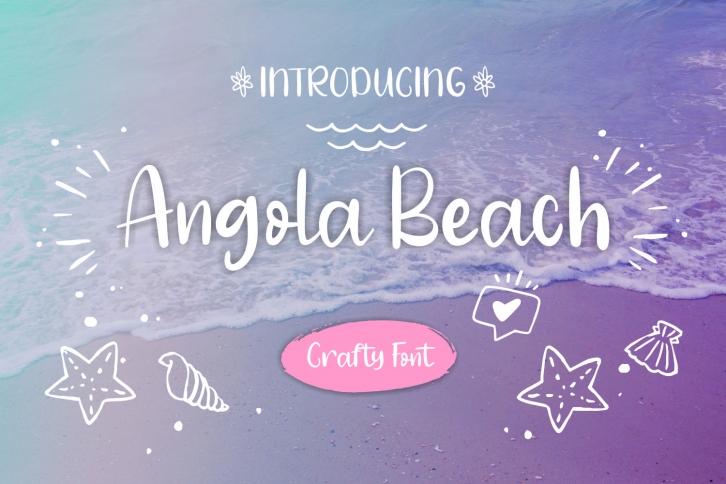 Angola Beach Font Download