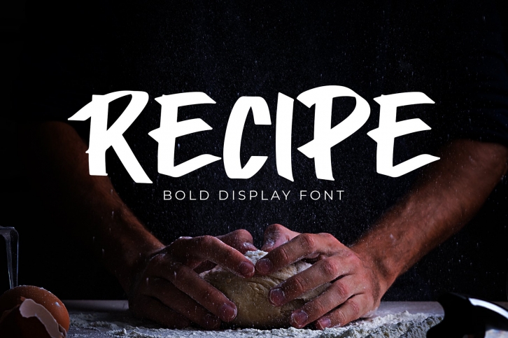 Recipe Bold Display Font Font Download