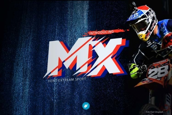 MX extream sport Font Download