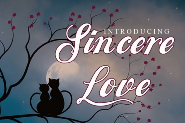 Sincere Love Font Download