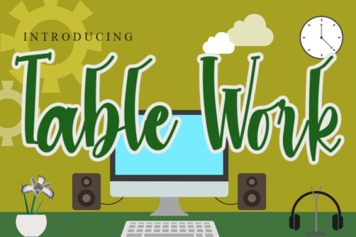 Table Work Font Download