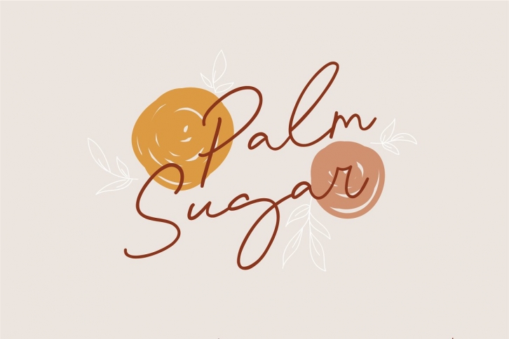 Palm Sugar + Doodles Font Download