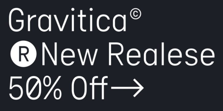 Gravitica Font Download