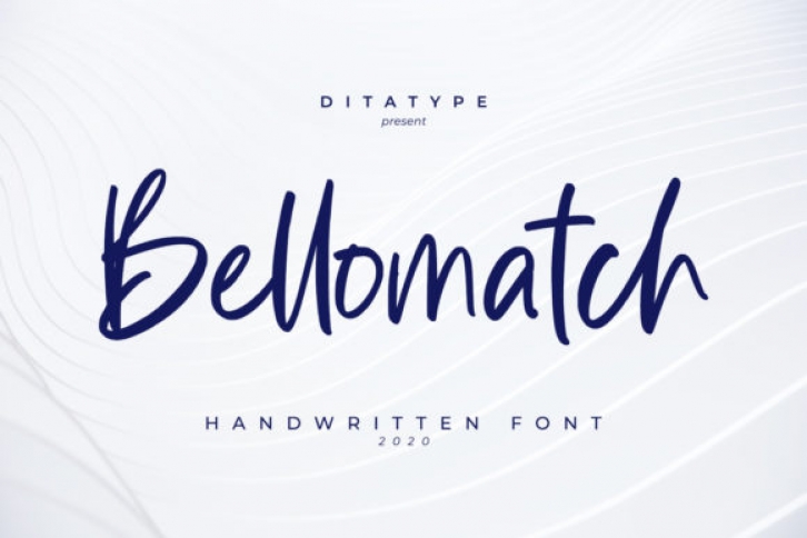 Bellomatch Font Download
