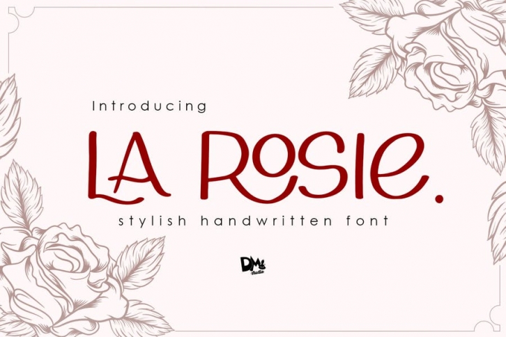 La Rosie - Stylish Handwritting Font Font Download