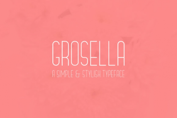 Grosella Font Download