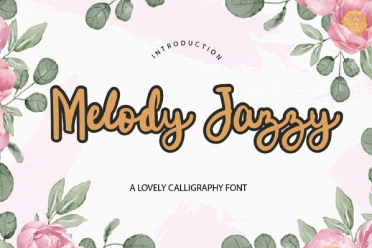 Melody Jazzy Font Download