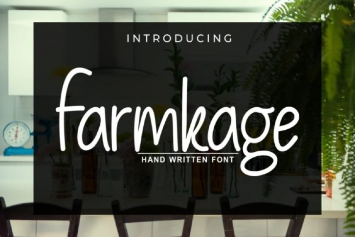 Farmkage Font Download