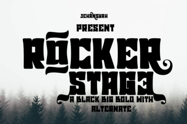 Rocker Stage Font Download
