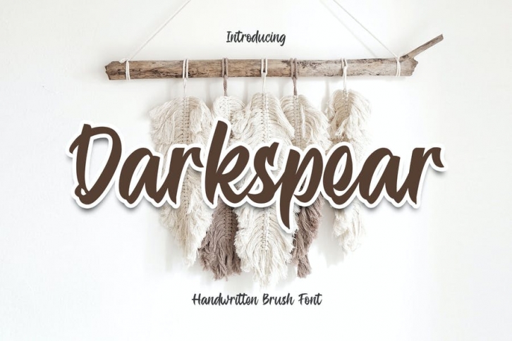 Darkspear - Script Typeface YR Font Download