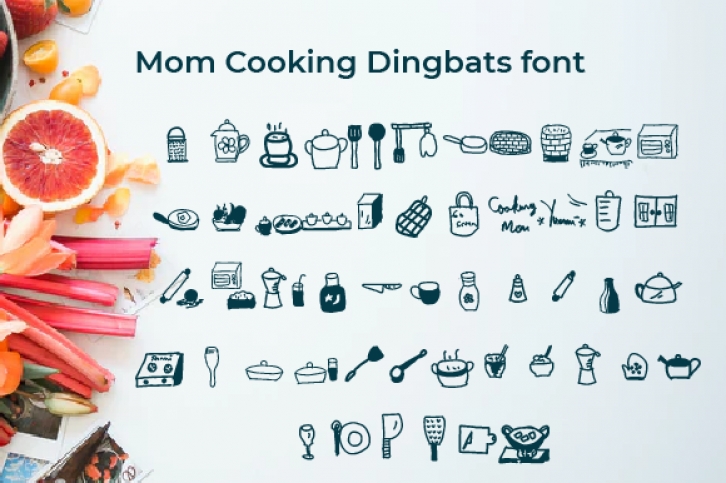 Mom Cooking Font Download