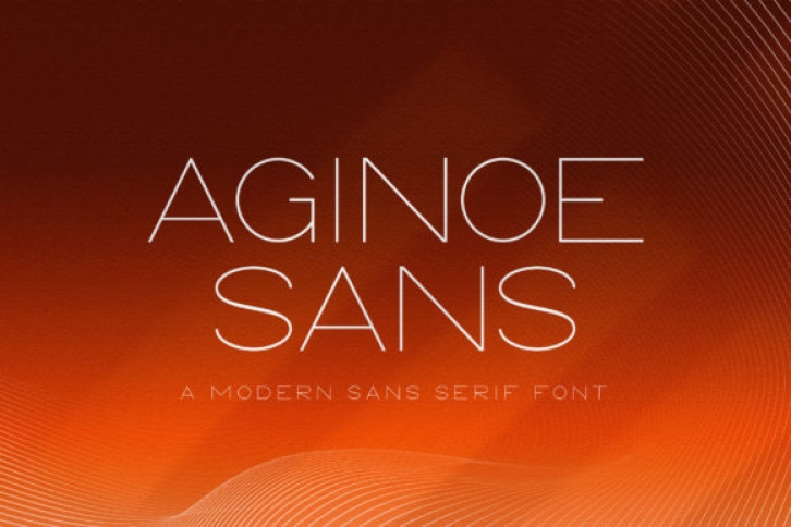 Aginoe Sans Font Download