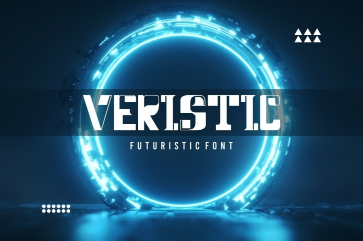 Veristic - Sci Fi Futuristic Font Font Download