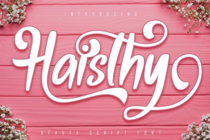 Haisthy Beauty Script Font Font Download