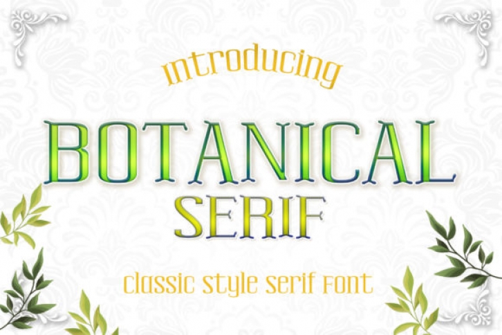 Botanical Font Download