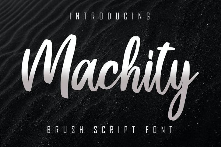 Machity Brush Script Font Download