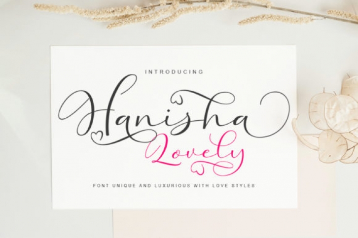 Hanisha Lovely Font Download